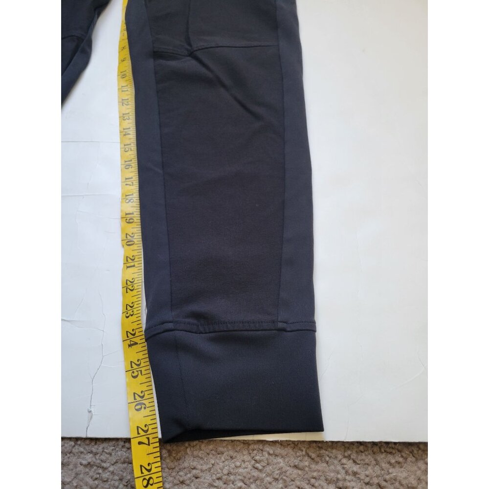 NWOT ATHLETA Headlands Hybrid Trek Jogger Women’s Size 10 Black Drawstring Pant - Picture 7 of 9